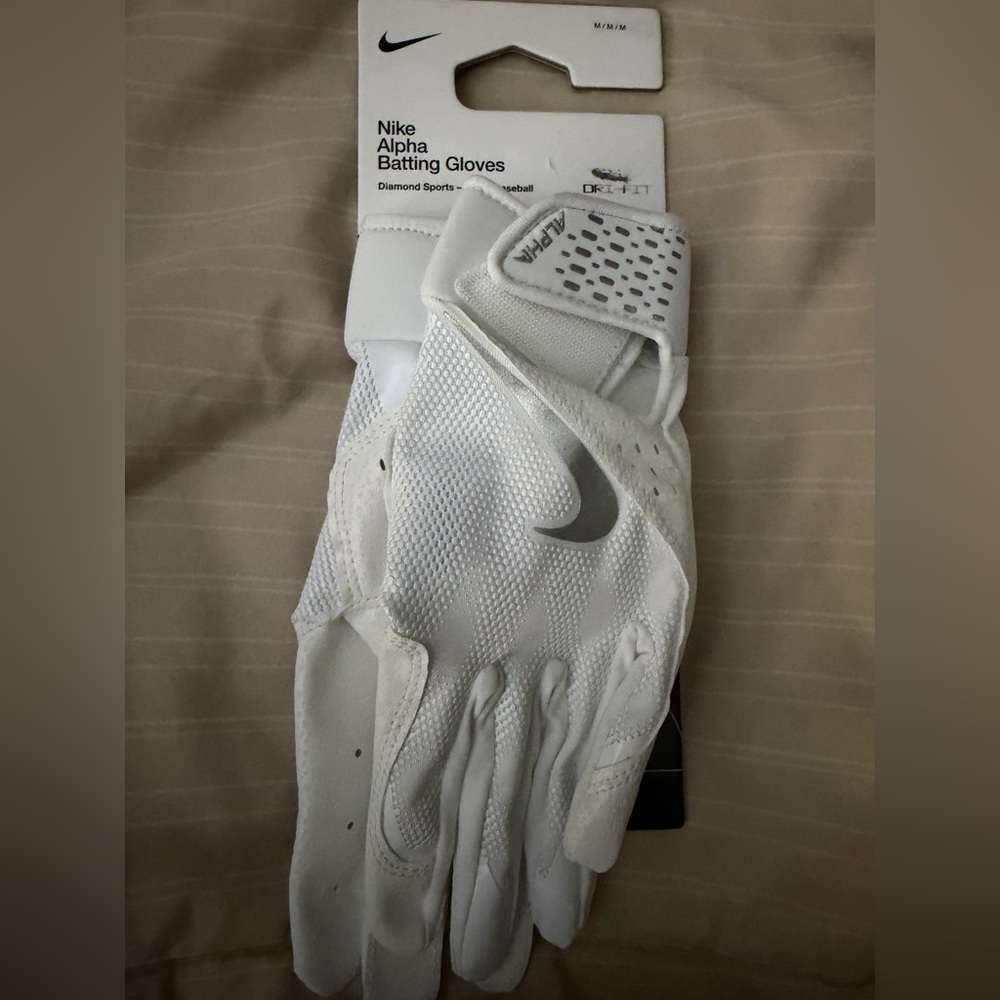 Nike Alpha Batting Gloves youth size medium